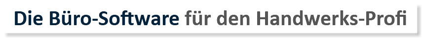 Die Büro-Software für den Handwerks-Profi